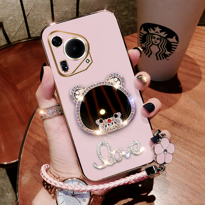 华为pura70ultr硅胶镜面全包新款