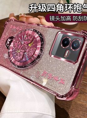 适用V2164KA新款硅胶iQOOZ6手机壳Z6X保护套vivoiQOOZ6爱酷vivoZ艾酷iQ00风生水起支架iQOOZX防摔lqooz透明女