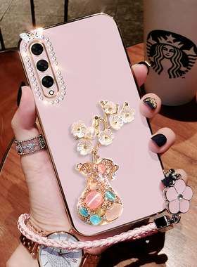 华为畅享10s手机壳aqm一tl00新款硅胶畅想10s保护套带钻aqmtl00全包aloo_tloo软壳网红aqmtloo外壳aqm-al00女