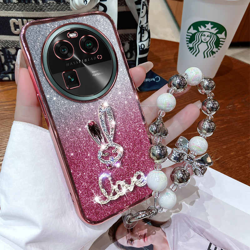 oppofindx6手机壳findx6pro新款保护oppo硅胶套find全包5g防摔x6软壳带钻fandx创意por女oppox透明fⅰndx可爱