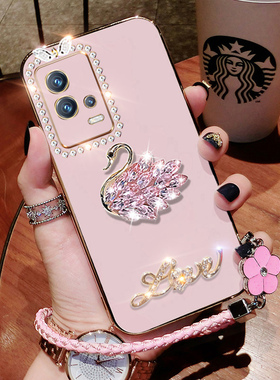 vivoiqoo8手机壳带钻iqoo8pro保护vivo硅胶套5G镜头全包V2136A软壳超薄icoo爱酷85g简约iq008传奇版外壳por女