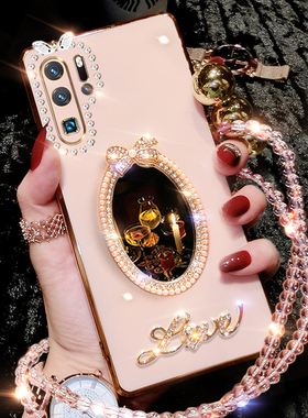 华为P30pro手机壳VOG一AL00硅胶p30新款全包aloo防摔ELE一AL00保护套镜面VOGALOO女潮plus网红p0r曲屏TL00薄