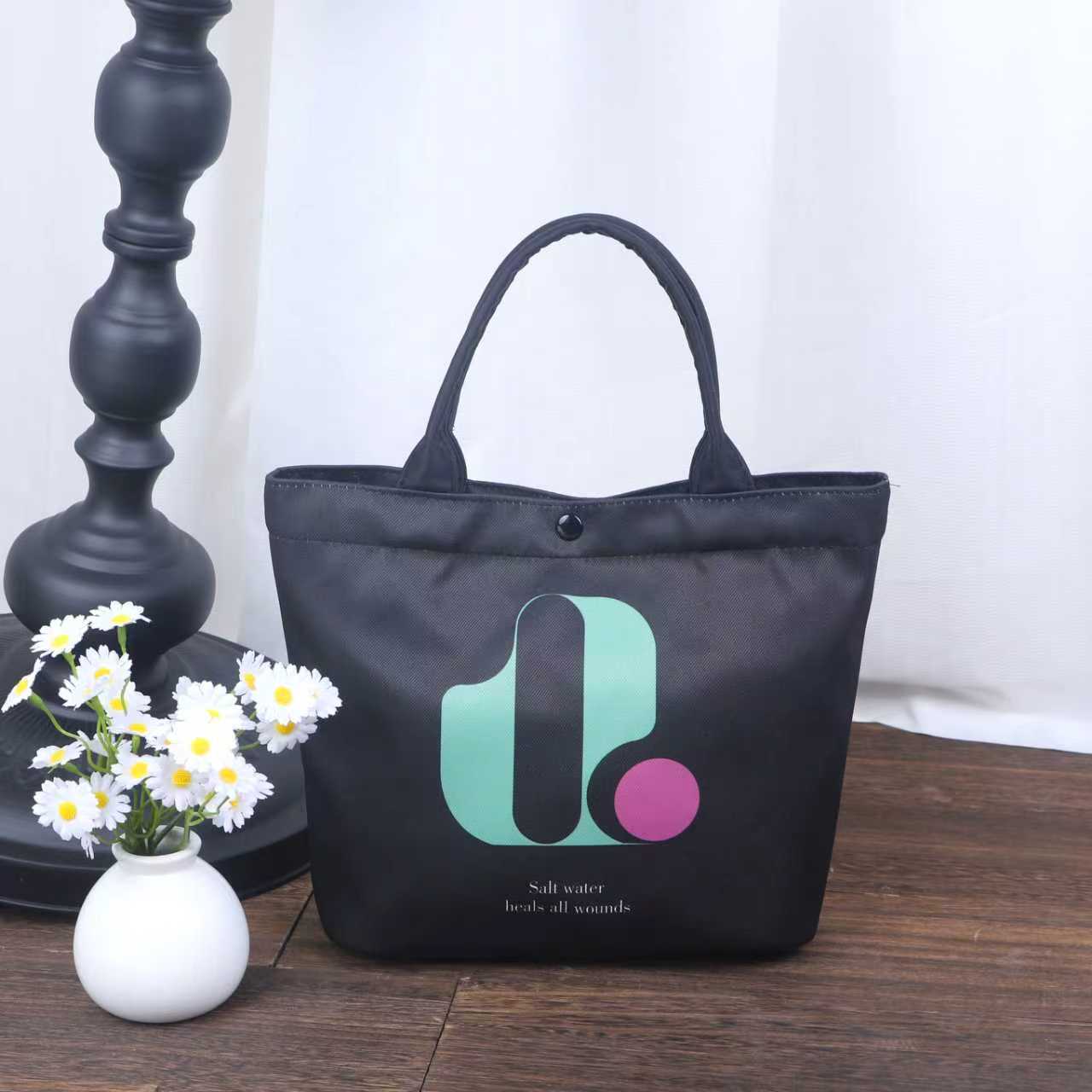 尚盈Q字母斜纹防水布袋子