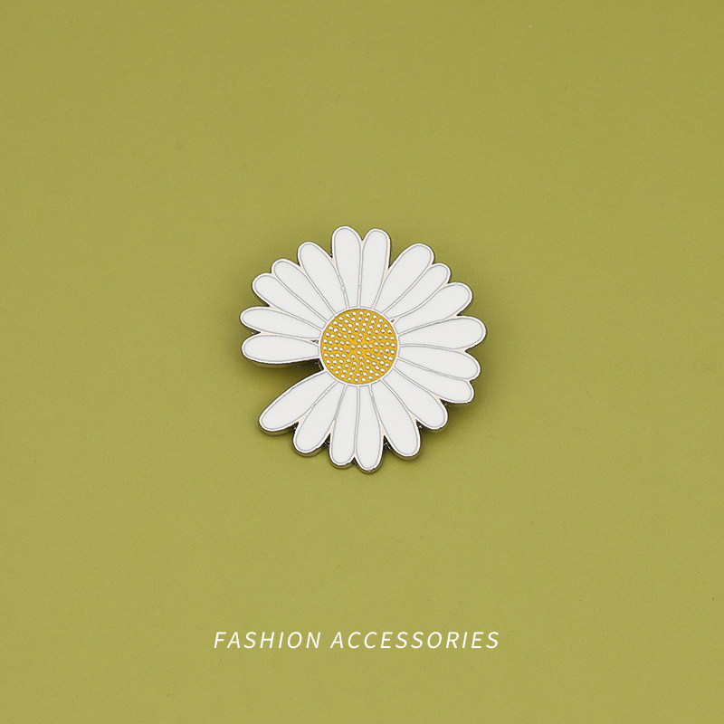 权志龙同款小雏菊胸针gd可爱日系太阳花徽章ins潮个性别针配饰女