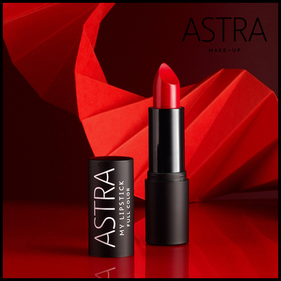 ASTRA口红意大利滋润保湿自然显气色易上色提升气色学生平价唇膏