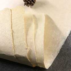 书法用品尼泊尔纯手工天然名片卡纸生宣纸传统原浆古 藏纸