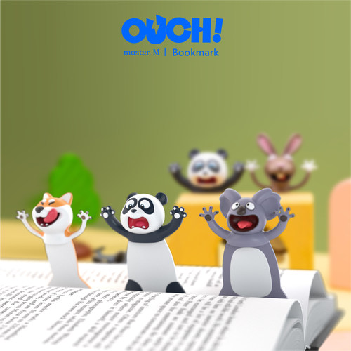 玖伍米橙3d立体动物书签