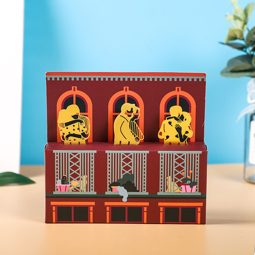 【年货节】玖伍米橙原创拥抱情侣金属书签 高档精致创意记录爱情情侣书签 INS风恋爱情侣纪念品礼物