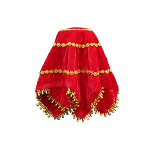 舞蹈手绢花二人转八角巾红手帕一对考级用儿童广场舞东北秧歌跳舞