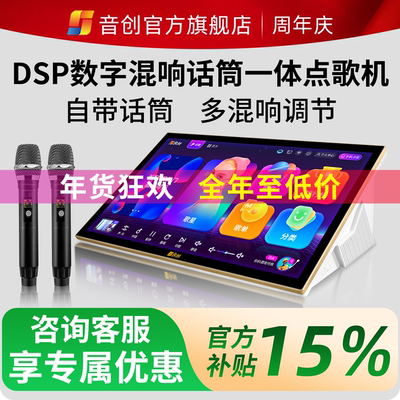 音创电容触摸屏DSP数字混响话筒