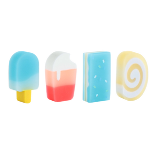 晨光馋猫小卖部甜蜜限定食物造型香味橡皮趣味创意可爱舒适安全材质仿真幼儿园小学生礼物迷你橡皮擦AXP963KQ