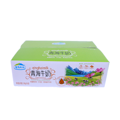 青藏牧场青海牛奶格桑花纯牛奶
