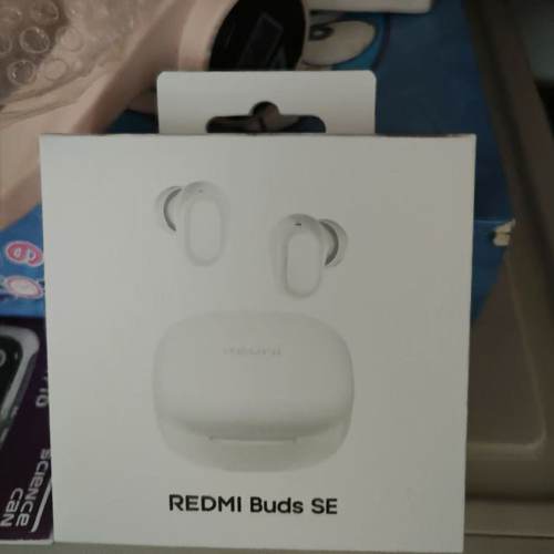 REDMI Buds SE 蓝牙耳机入耳式无线蓝牙耳机降噪长续航包装微损