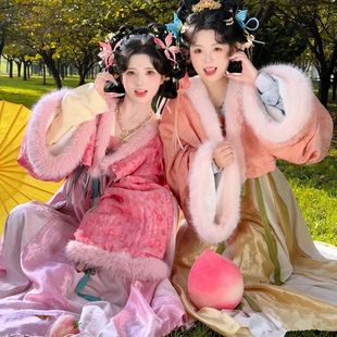 新款汉服【云歌赋】正品原创齐胸套装披袄唐制汉服女款成人秋冬款