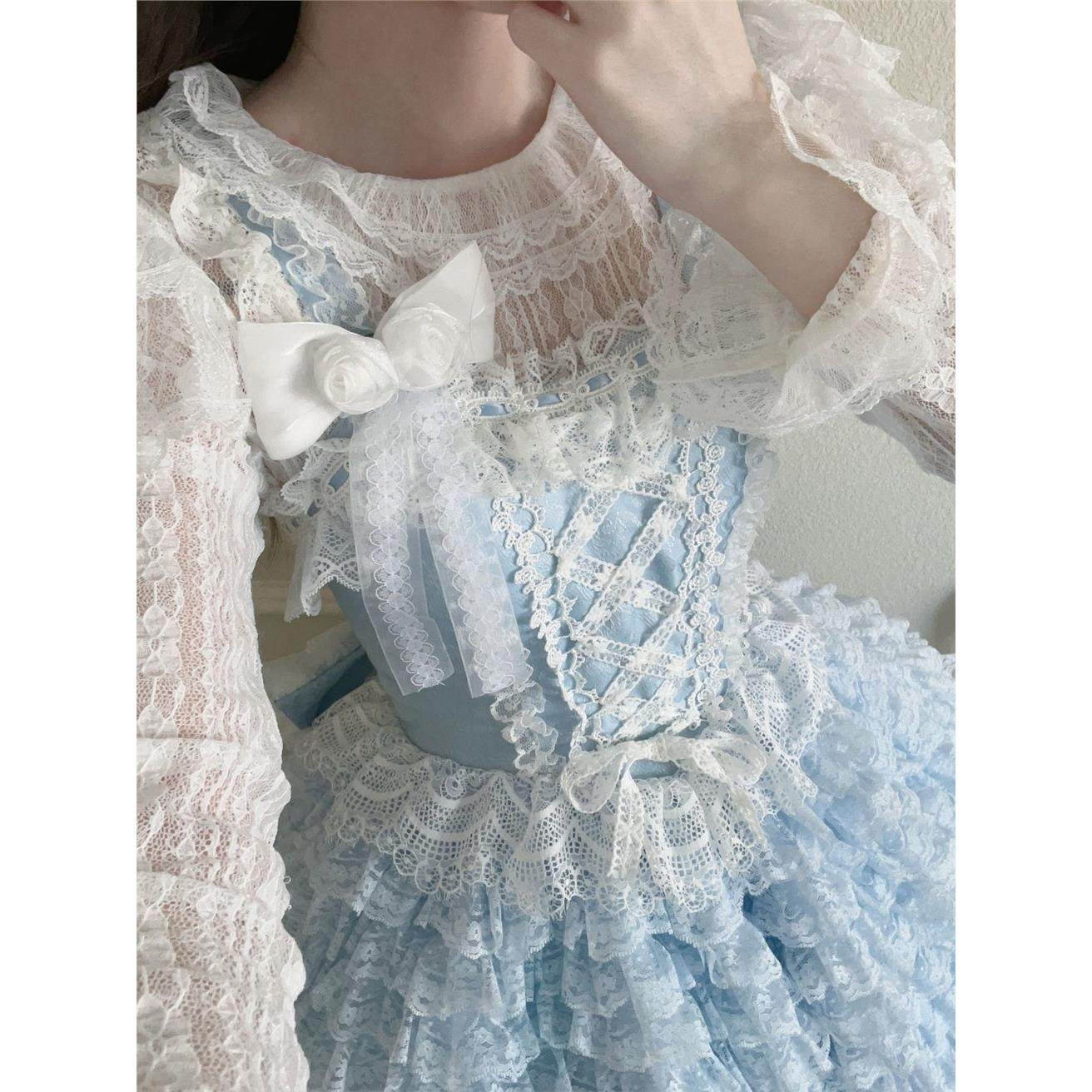 ~白糖少女新品原创设计Lolita洋装可爱jsk吊带连衣裙,模玩/动漫/周边/娃圈三坑/桌游,lolita洛丽塔/软妹装/洋装,淘宝优惠券,粉丝福利购,淘宝优惠卷