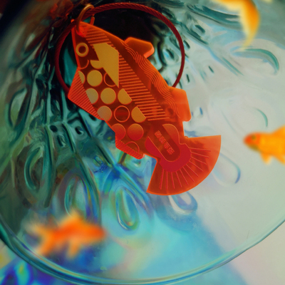 幸运年货亚克力春节锦鲤钥匙圈