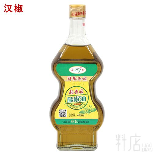 汉椒藤椒油400ML冷榨调味油