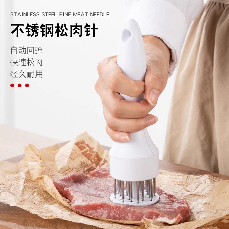 家用断筋嫩肉针猪扒鸡排鸡翅