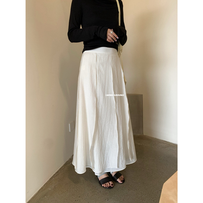 IMISS-春上新韩标时尚气质显瘦A字半身裙