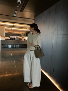 2025秋季EASE韩系简约百搭休闲裤