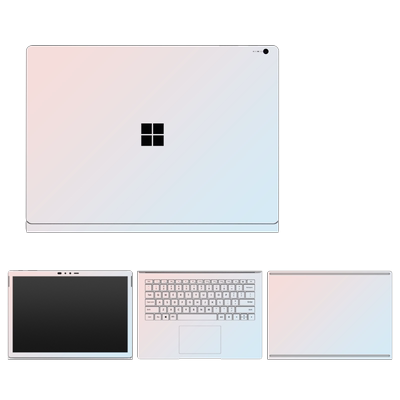 微软简约纯色不留胶笔记本贴膜