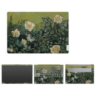 世界名画梵高莫奈笔记本贴膜适用联想YogaPro14S 16S 13S C740 S730 IdeaPad14 15 V14 THINKBOOK14+电脑贴纸