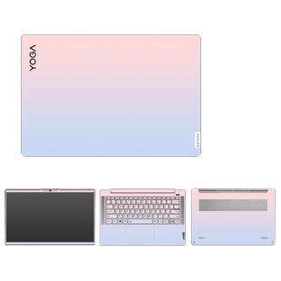 简约纯色笔记本改色贴膜适用联想ThinkBook14+16 YogaPro14S 16S 13sITL V14G1/G2 IdeaPad14 340C电脑壳贴纸