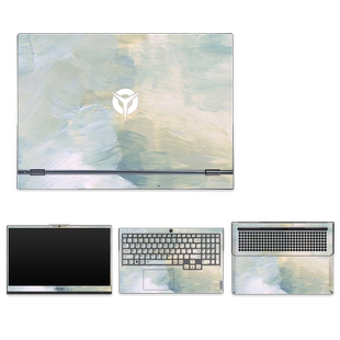 纹理水彩星空系列笔记本贴膜适用联想拯救者R7000P Y7000 R720 R9000X15.6寸小新pro16 air14ITL电脑外壳贴纸