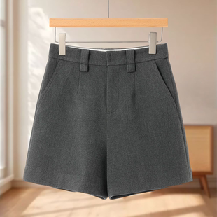 短裤 专柜539 中性好搭配宽脚显高挑A版 冬装 099
