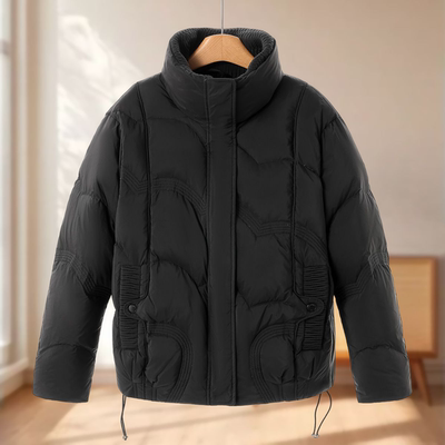 专柜1589【TH】冬装 下摆抽绳显高挑日常立领羽绒服192