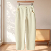 专柜489 685 通勒职场干练好搭配小哈伦裤 贝 冬装