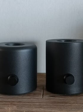 usb-typec充电灯座适配5V灯泡E27螺口黑色铁艺款家居装饰用品