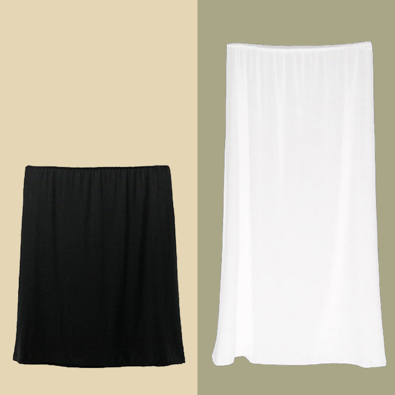 防走光莫代尔a字松紧腰半身裙