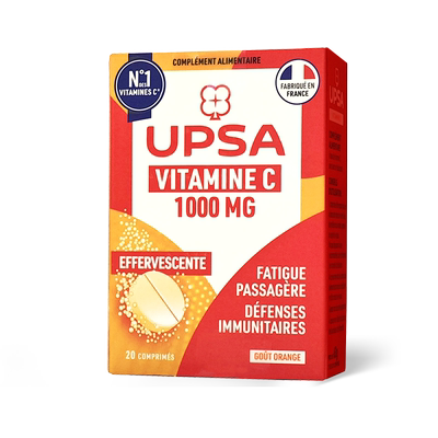 【组合装】UPSA 维生素C 1000MG 泡腾片20片