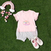 babe T恤83221005 短袖 buddie女童夏季 新款