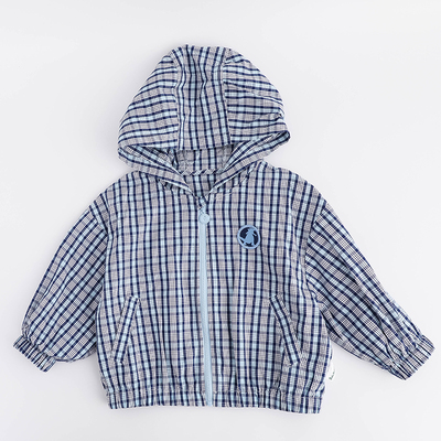 babe buddie春季新款梭织长袖连帽外套