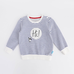 卡通条纹卫衣 萌宝趣园 babe buddie