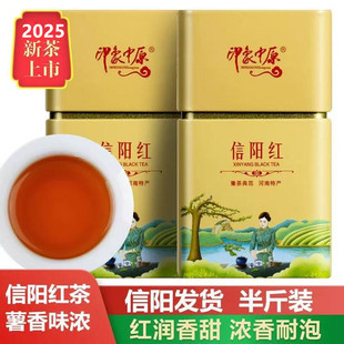 印象中原红茶信阳红茶叶2025毛尖嫩芽红香味浓自产自销250g