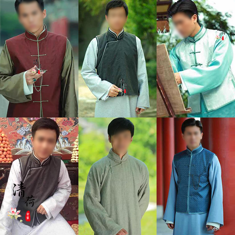 新京华烟云同款民国风男士古装
