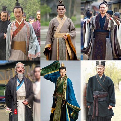 秦汉大臣服汉服棉麻侠客服