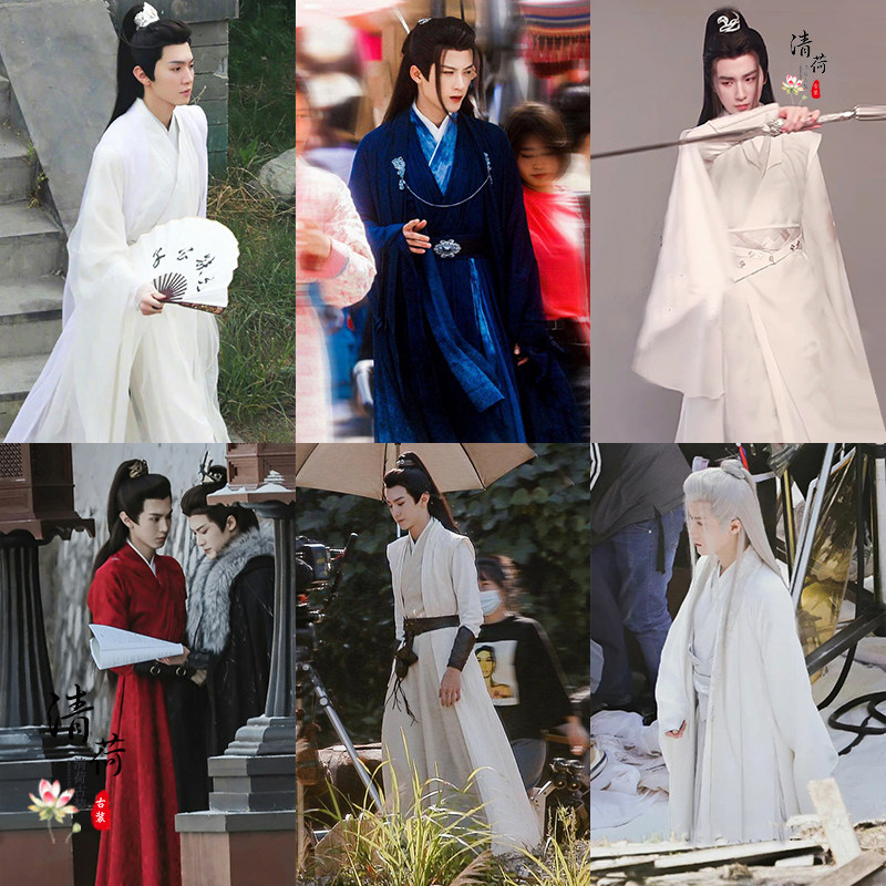影视古装顾昀檀健次陈哲远同款男汉服武侠侠客剑客公子少爷演出服