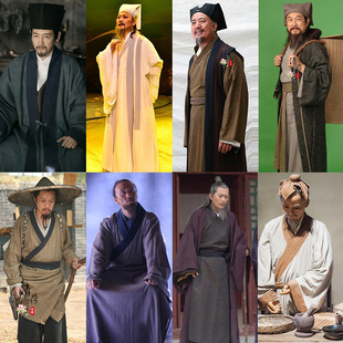 影视古装华佗扁鹊李时珍同款男汉服棉麻古代郎中医生神医书生古装