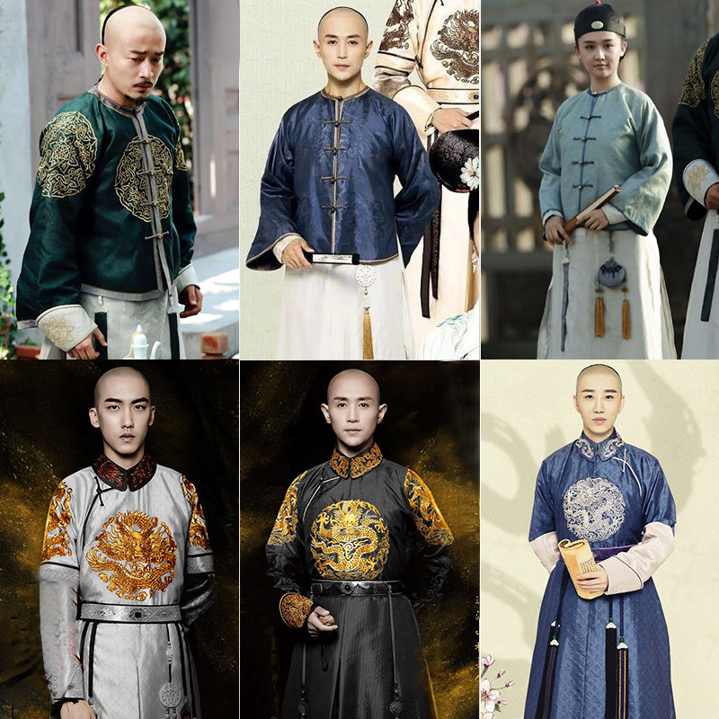 花落宫廷错流年同款影视古装清朝阿哥服皇子服王爷服贝勒服演出服