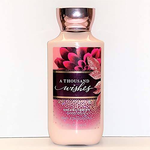 bath and body works a thousand wishes  body lotion 8 oz  e02