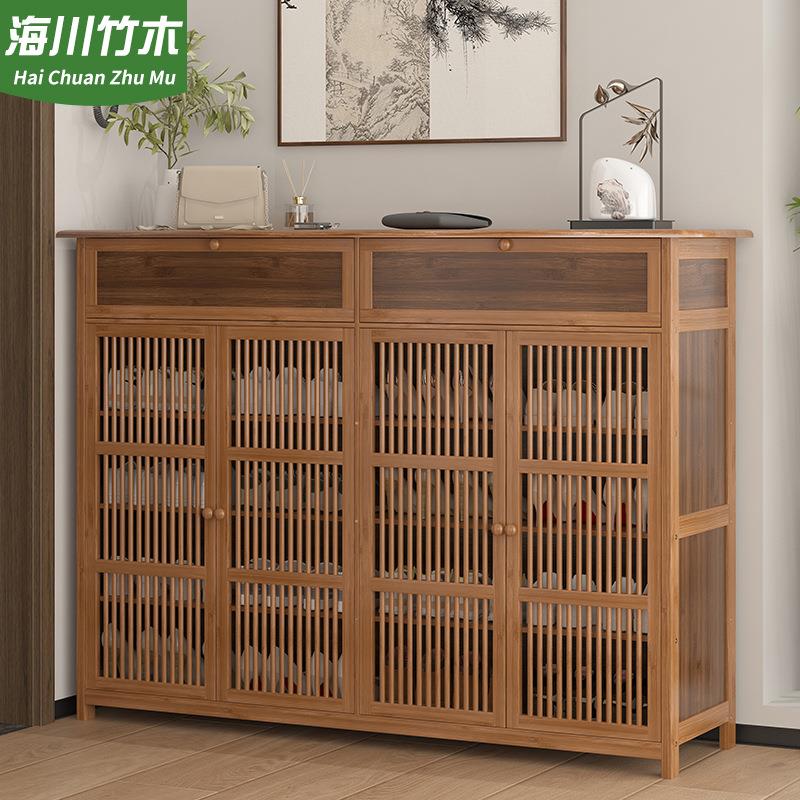 鞋柜大容量家用入户门口室内玄关储物鞋架新中式楼道多层收纳神器