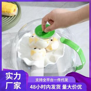 耐高温防油罩透明微波炉防溅保鲜盖食品级加热盖子家用万能食品盖