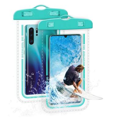 通用户外臂带式手机防水套新款潜水触屏大号透明游泳防水袋