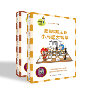 国际象棋书籍跟着棋理走小局面大智慧+名局里的超级着法