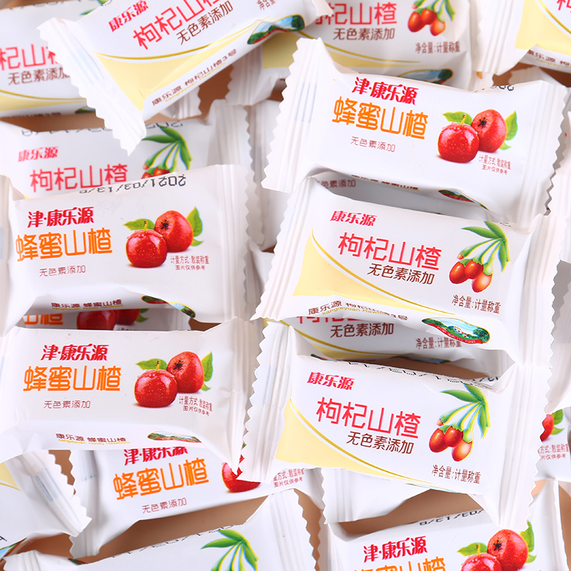 山楂条果丹皮无添加原味整箱