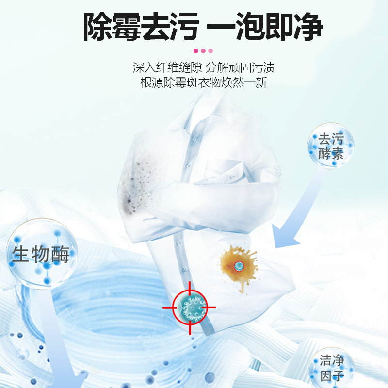 去霉点霉斑清洁剂衣服发霉去污衣物强力祛霉清除裤子霉菌黑点神器